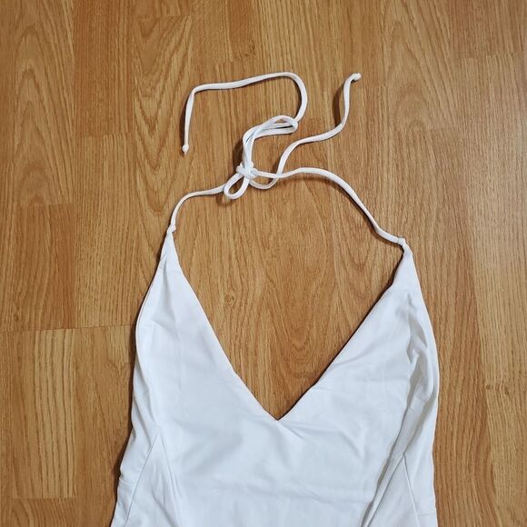 Tavik Chase One Piece Swimsuit sz Small in White - Picture 8 of 13